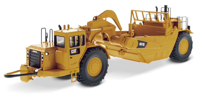 Wheel tractor-scrapers for earthmoving applications